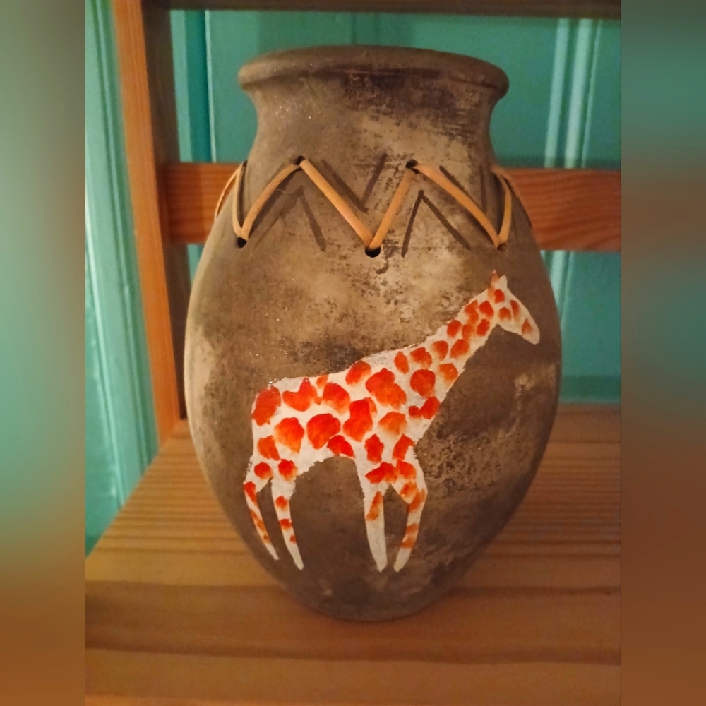 Vintage African Vase